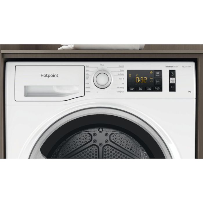 Hotpoint NTS M11 92SK UK 9kg ActiveCare Heat Pump Tumble Dryer - White - A++ Rated