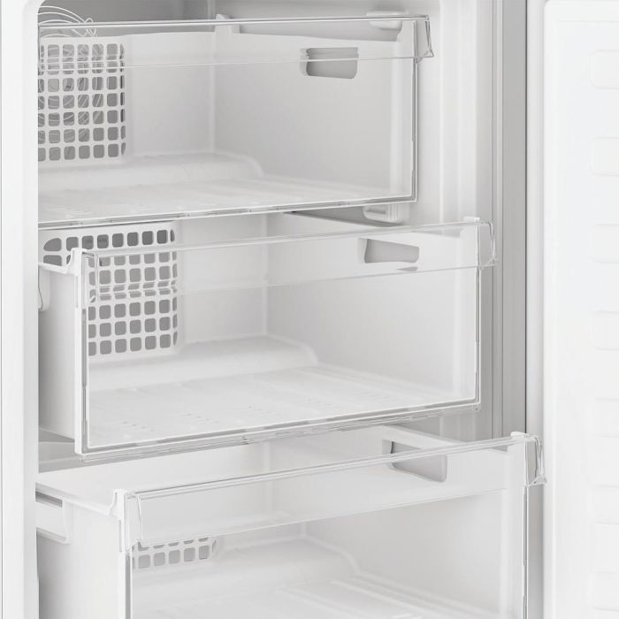 Indesit IKNH 1261 S4UK Freestanding 50/50 No Frost Fridge Freezer - Silver