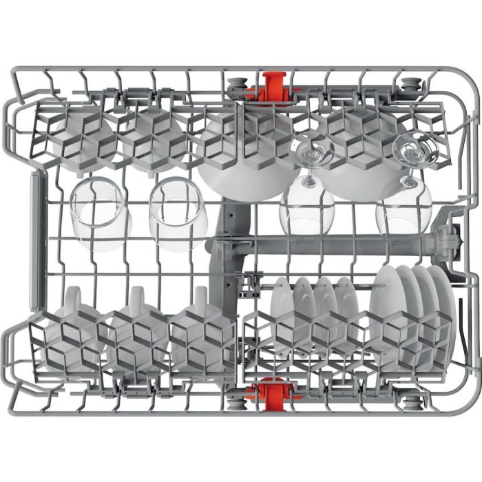 Hotpoint HSFO 3T223 W X UK N Slimline Dishwasher - Stainless Steel