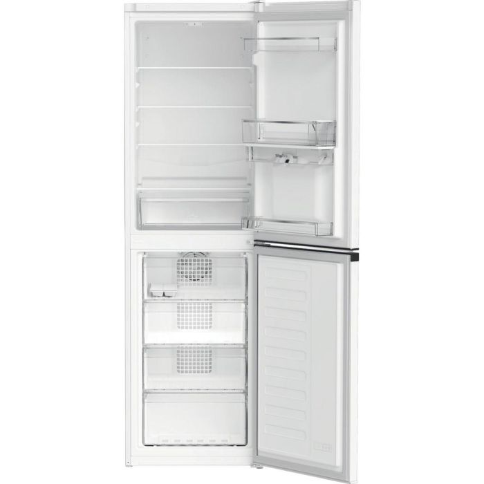 Hotpoint HPKH 1261W XBR4UK Freestanding 50/50 No Frost Fridge Freezer with Water Dispenser - Black