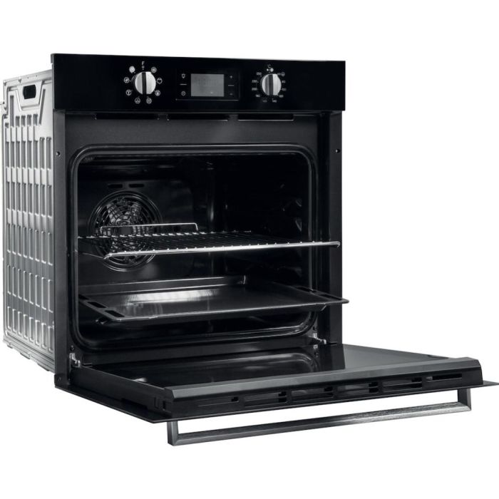 Indesit IFW 6340 BL UK Electric Single Built-In Oven - Black