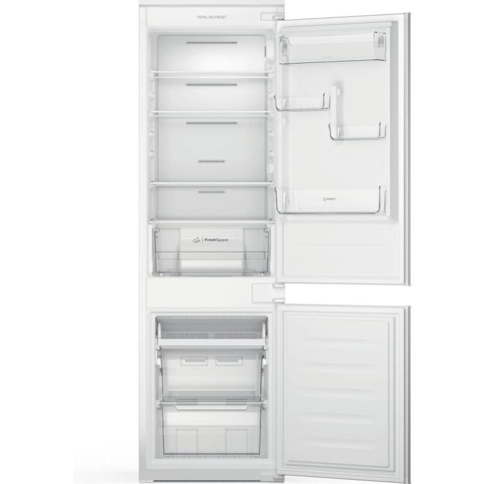 Indesit INC18T312UK Total No Frost Integrated Fridge Freezer - White