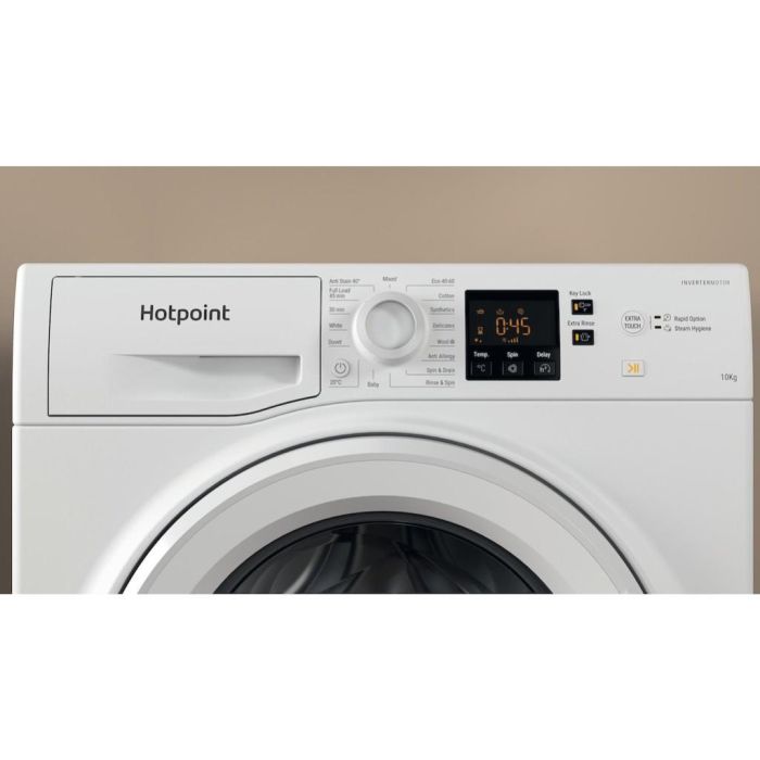 Hotpoint NSWM 1046 W UK Anti-Stain 10kg 1400rpm Washing Machine - White