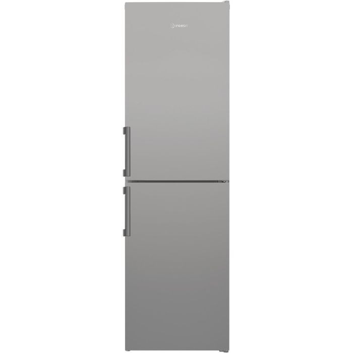 Indesit IKNH 1261 S4UK Freestanding 50/50 No Frost Fridge Freezer - Silver