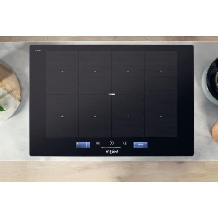 Whirlpool SMP 778 C/NE/IXL SmartCook Induction Hob 8 Zone 75cm - Black