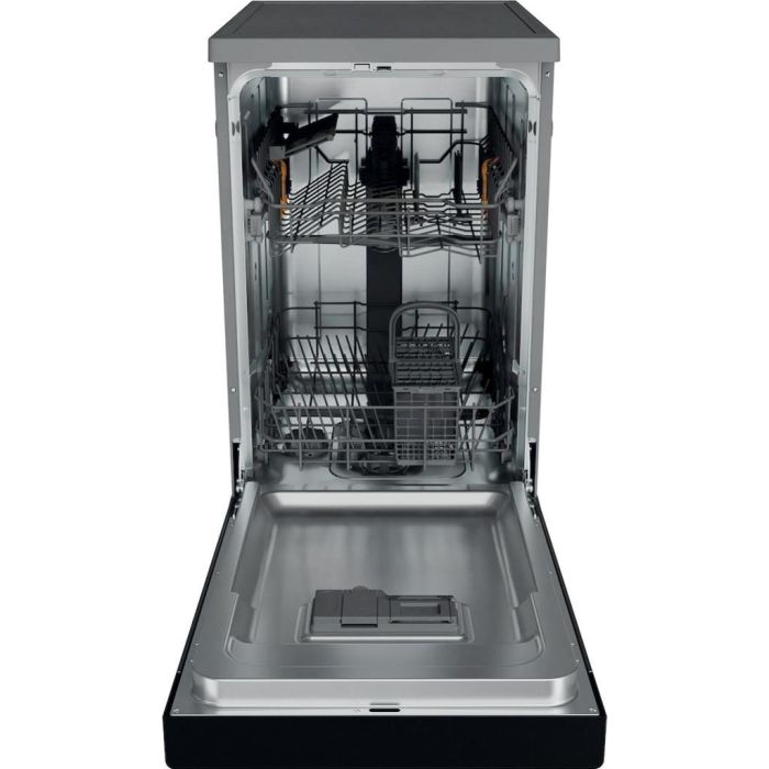 Whirlpool WH2FE10CS80XUK Freestanding 45cm Slimline Dishwasher - Inox