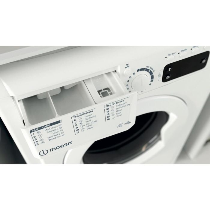 Indesit EWDE 761483 W UK Freestanding Washer Dryer - White