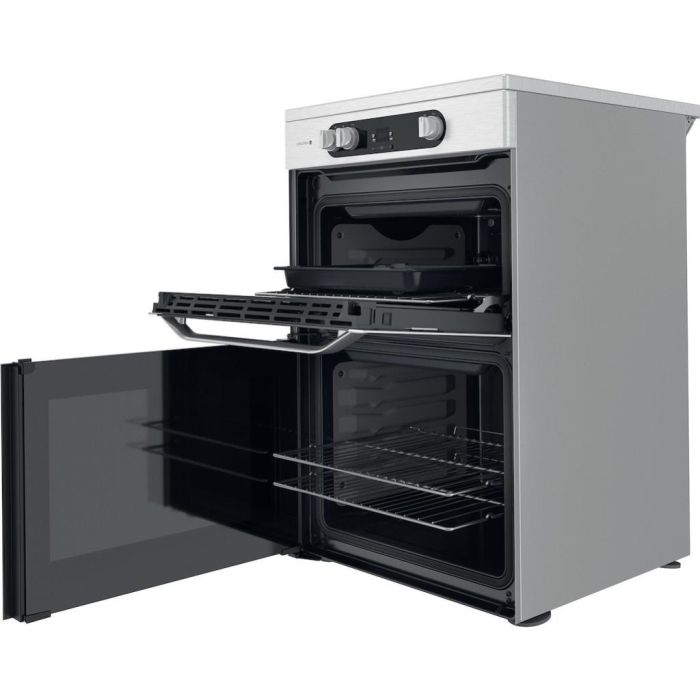 Hotpoint HDM67I9H2CX/UK Double Cooker - Inox