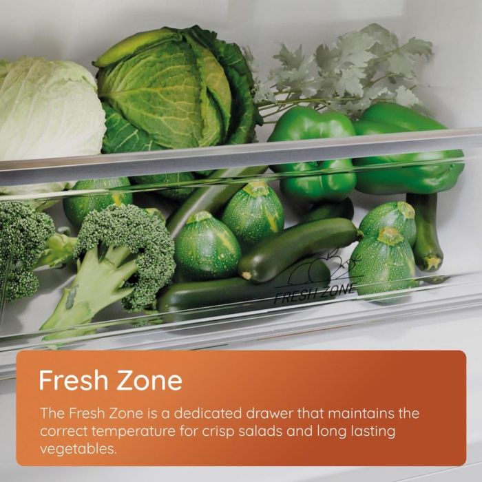Hotpoint HPKH 1261W W4UK Freestanding 50/50 No Frost Fridge Freezer with Water Dispenser - White