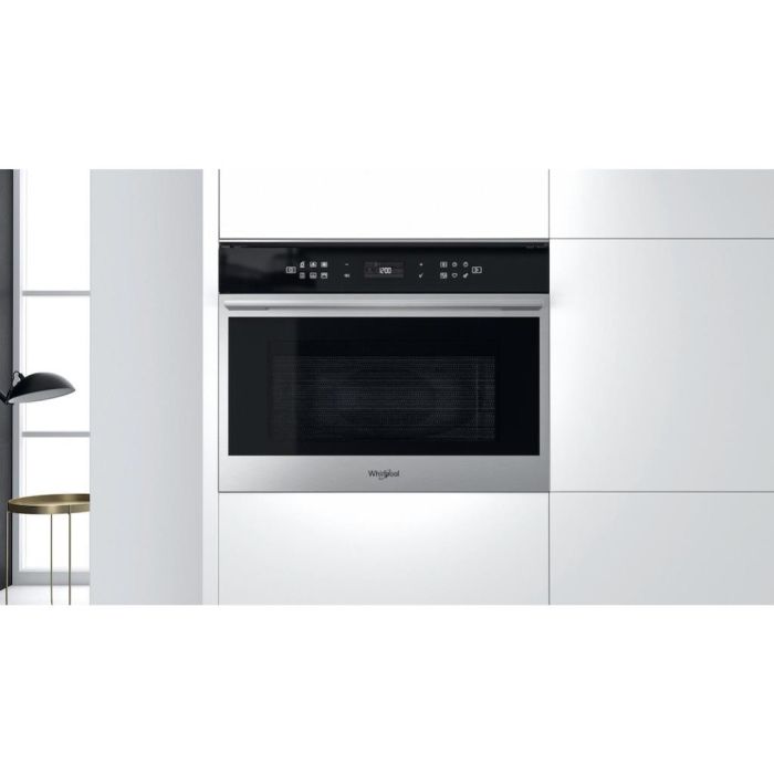 Whirlpool W7 MW461 UK W Collection Built-In Microwave Oven - Stainless Steel