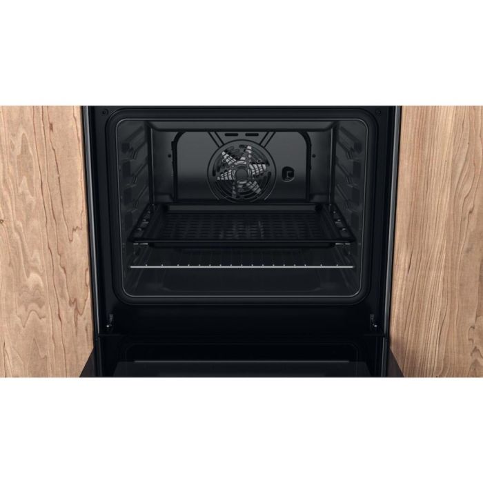 Hotpoint HS67V5KHX Freestanding Electric Cooker - Inox