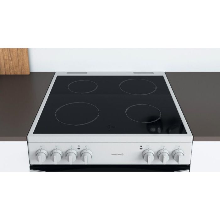 Indesit ID67V9KMW/UK Double Cooker - White
