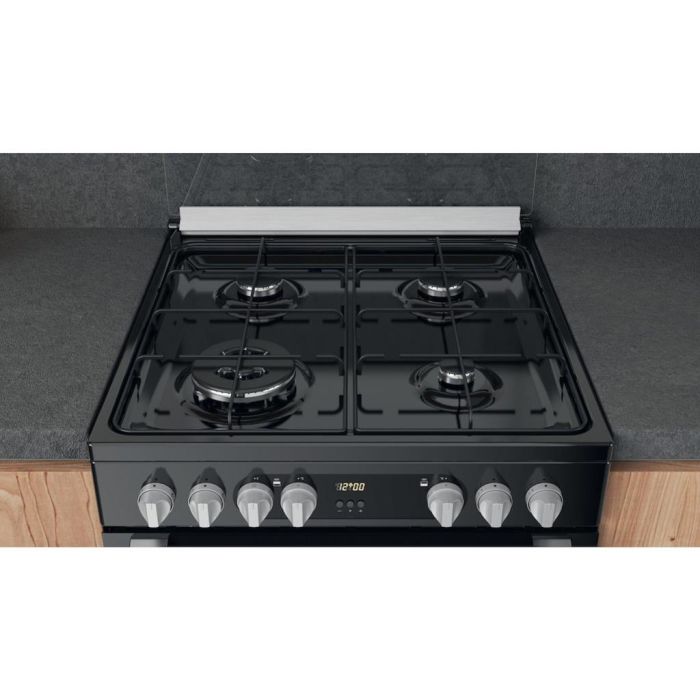 Hotpoint HDM67G9C2CSB/UK Dual Fuel Double Cooker - Black