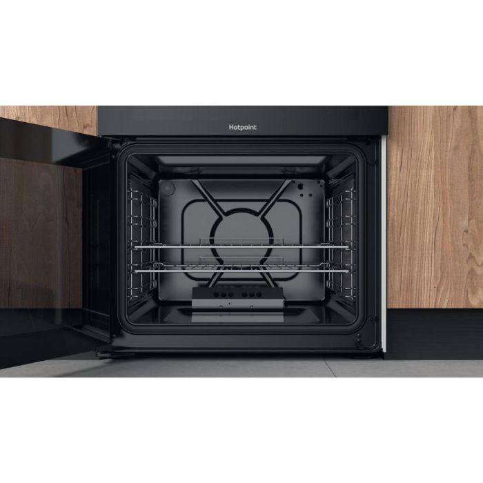 Hotpoint HD67G02CCW/UK Double Cooker - White