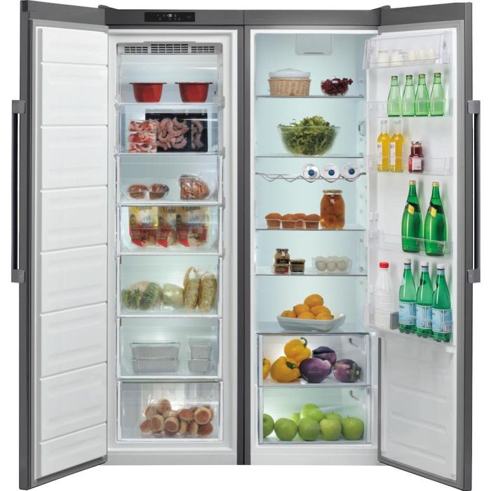 Hotpoint UH8F2CGUK Frost Free Upright Freezer - Grey