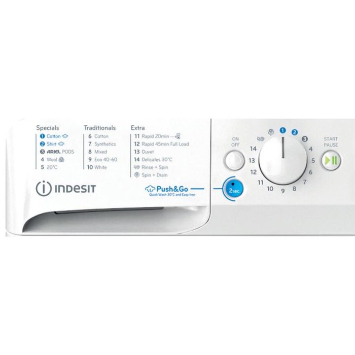 Indesit BWE 111496X WV UK 11kg 1400rpm Freestanding Washing Machine - White