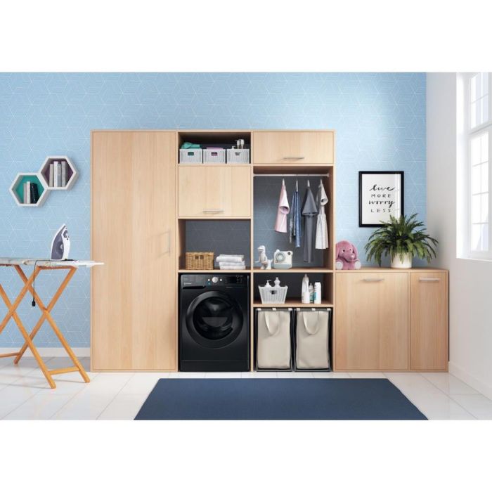 Indesit BDE 96436 UK Freestanding 9+6kg Washer Dryer - Black