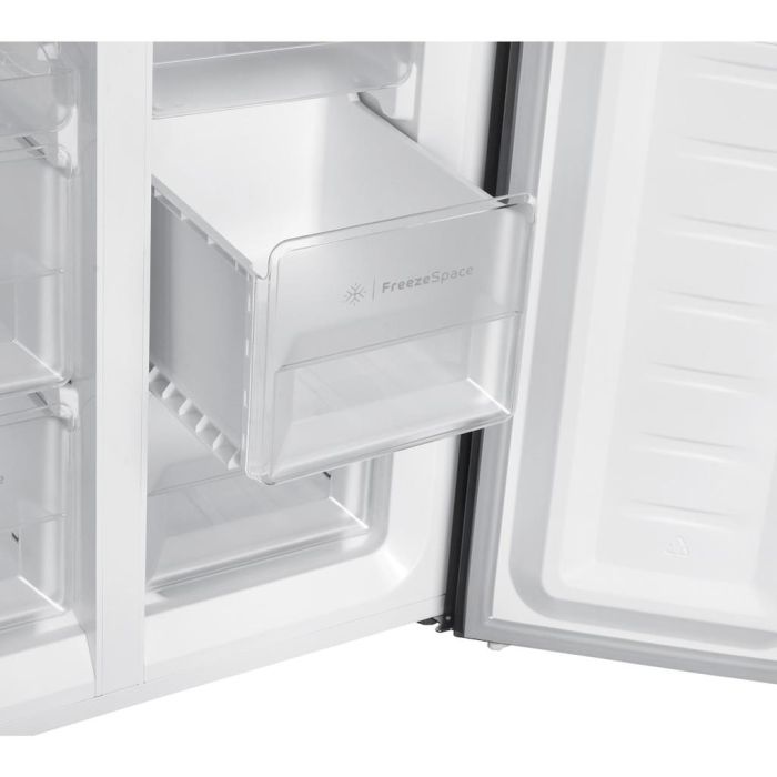 Indesit Push&Go INGF 6421 XP4UK Total No Frost 4 Door American Fridge Freezer - Inox