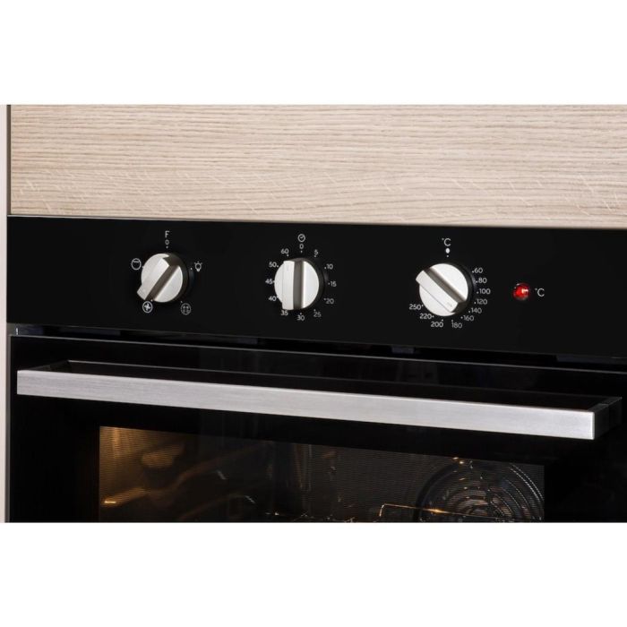 Indesit IFW 6330 BL UK Electric Single Built-In Oven - Black