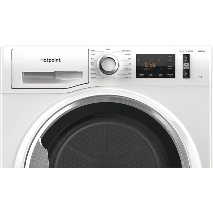 Hotpoint NT M11 8X3XB UK Freestanding 8kg Heat Pump Tumble Dryer - White