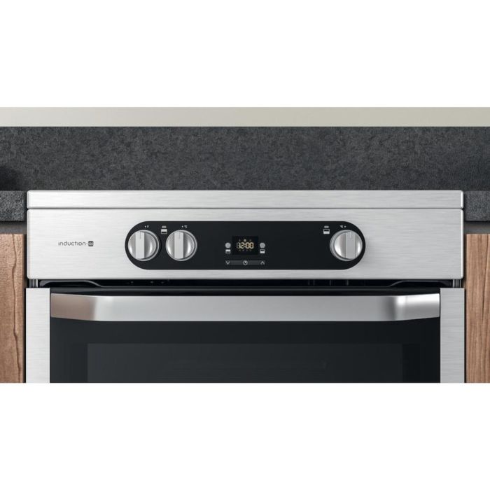 Hotpoint HDM67I9H2CX/UK Double Cooker - Inox