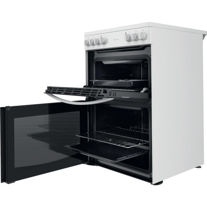 Indesit ID67V9KMW/UK Double Cooker - White
