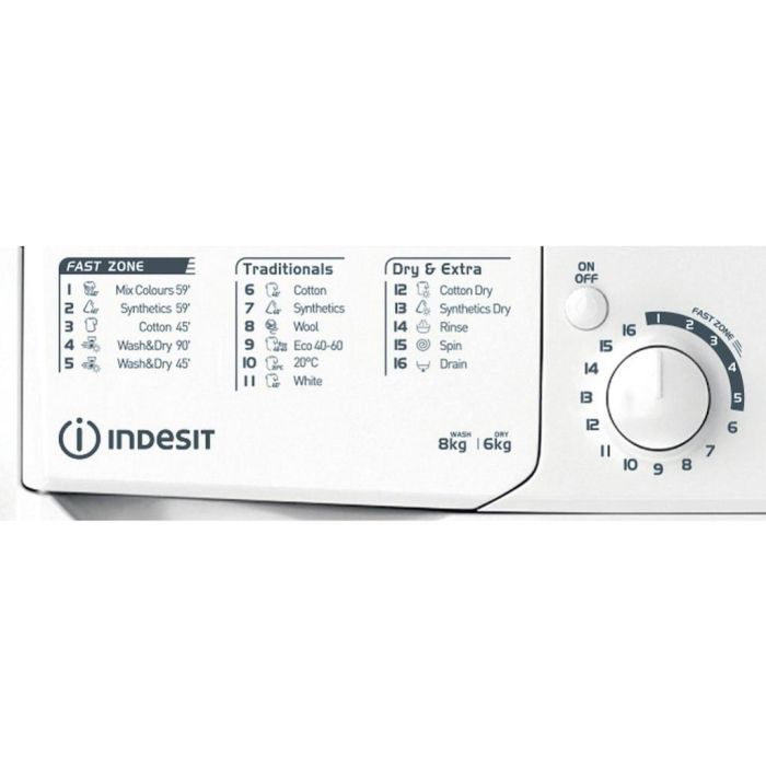 Indesit EWDE 861483 W UK Freestanding Washer Dryer - White