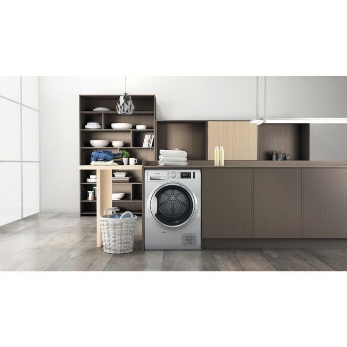 Hotpoint CreaseCare Heat Pump Tumble Dryer - Silver - 8kg - A++ Rated - NT M11 82SSK UK