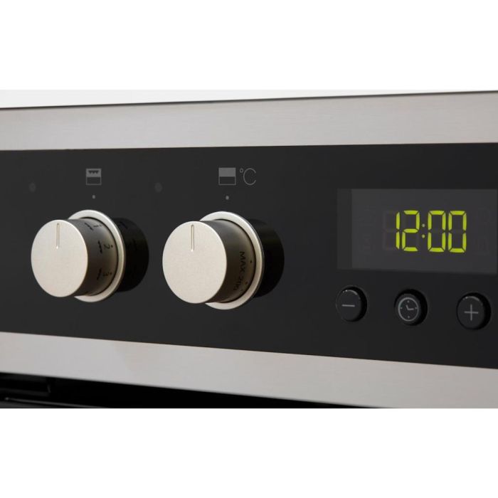Whirlpool AKL 307 IX Built-Under Double Oven - Inox and Black