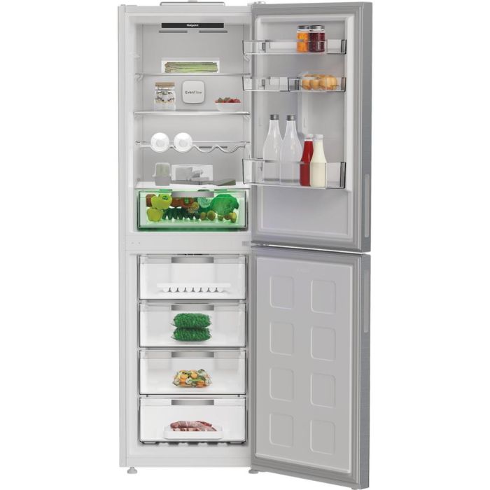 Hotpoint HPKF6353XP4UK Freestanding Dual No Frost 50/50 Fridge Freezer with VitalCare