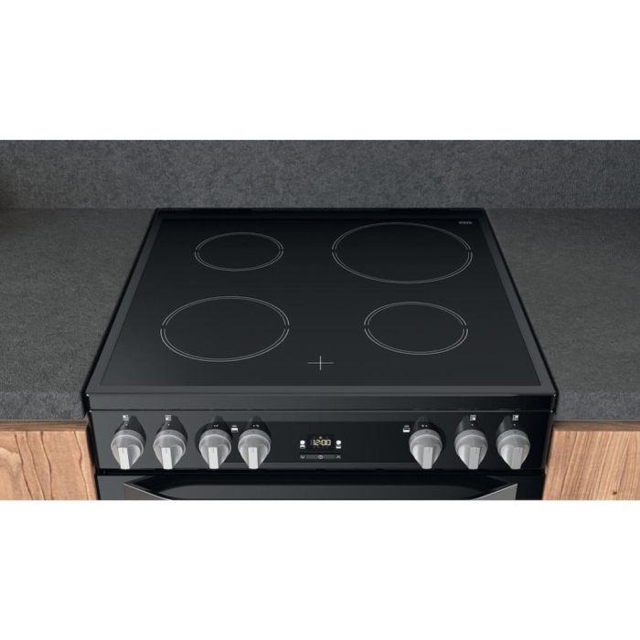 Hotpoint HDM67V9HCB/U Electric Double Cooker - Black