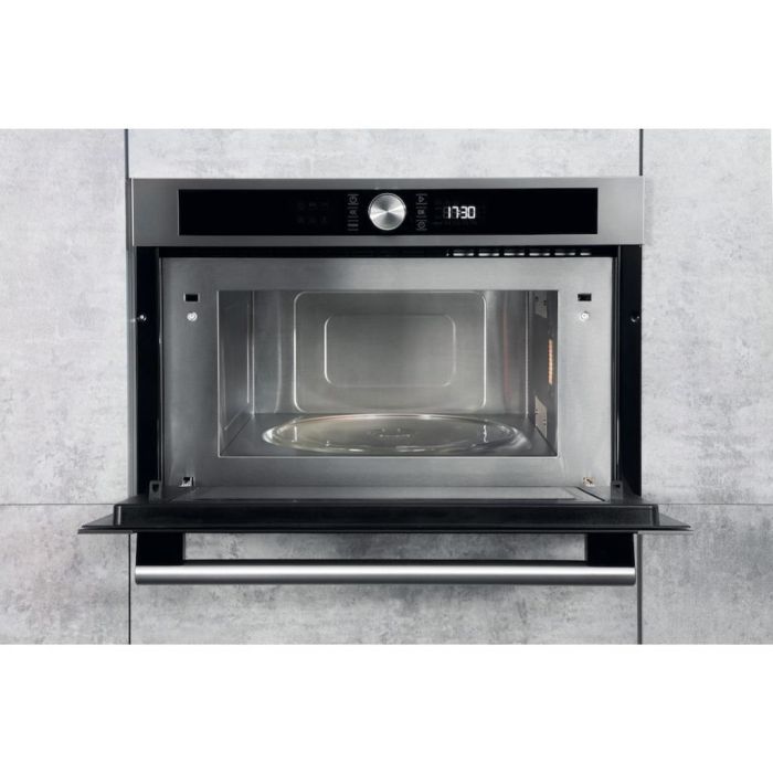 Hotpoint MD 454 IX H Built-In Microwave - Stainless Steel