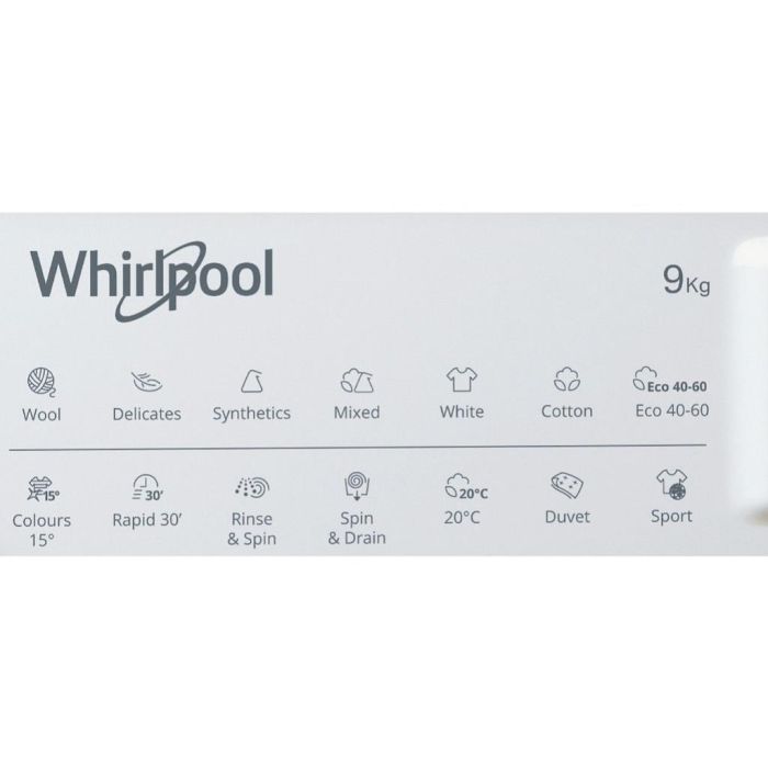Whirlpool BIWMWG91485UK 9kg 1400rpm Washing Machine - White