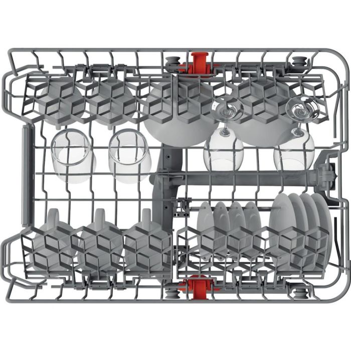 Hotpoint HSIO 3T223 WCE UK N Integrated Slimline Dishwasher - Silver