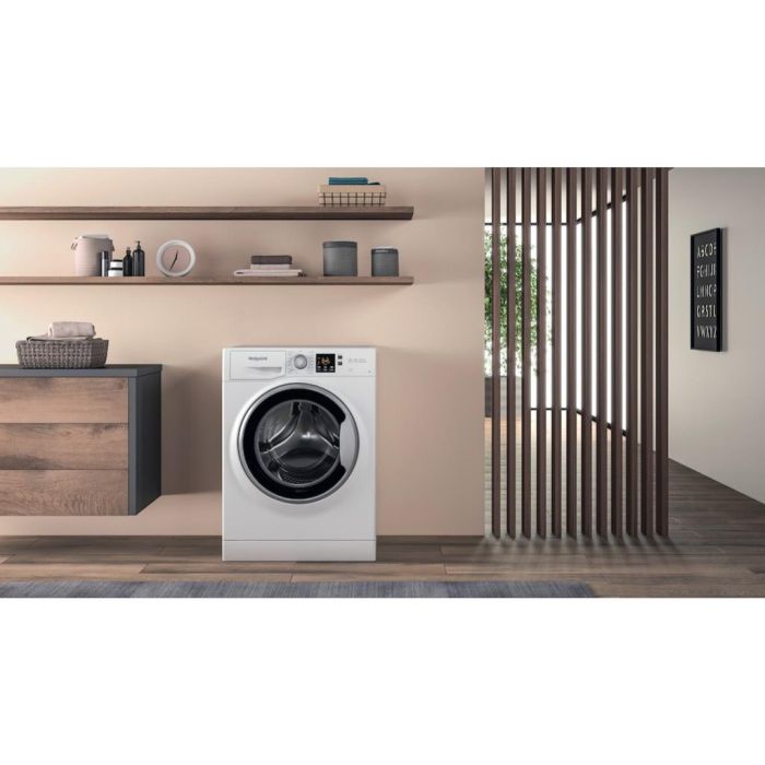 Hotpoint NSWE 743U WS UK N Washing Machine - White