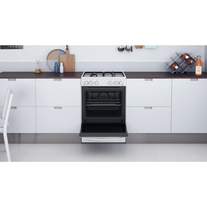 Indesit IS67G1PMW/UK Freestanding 60cm Gas Cooker