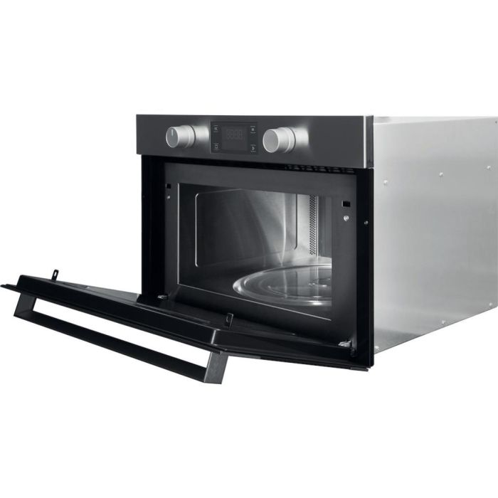 Hotpoint MD 344 IX H Built-In Microwave - Stainless Steel