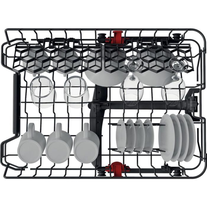 Whirlpool WSIC3M27CUKN Slimline Integrated Dishwasher - Silver