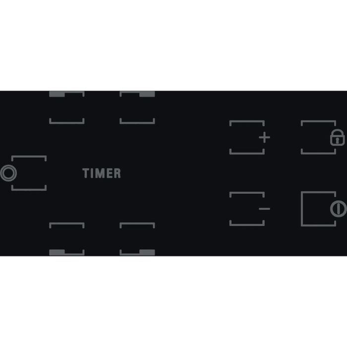Hotpoint HR 612 CH Hob - Black
