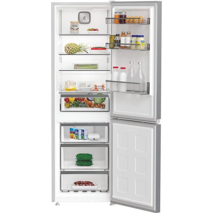 Whirlpool WHK 26363 XP5UK Dual No Frost 60/40 Fridge Freezer with Fresh Lock - Inox