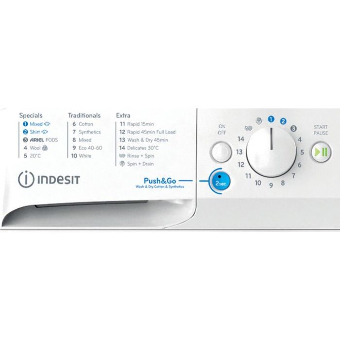 Indesit BDE 86436 WV UK Freestanding 8+6kg Washer Dryer - White
