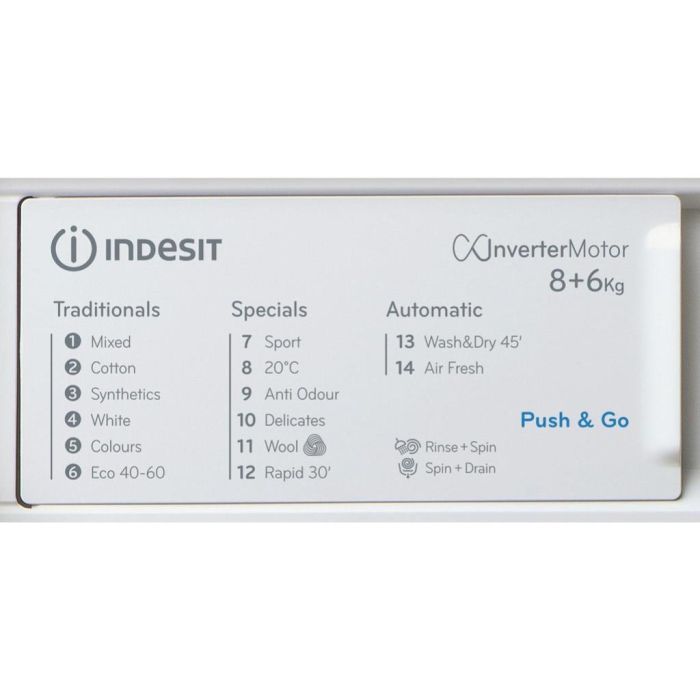 Indesit BI WDIL 861485 UK Built-In Washer Dryer