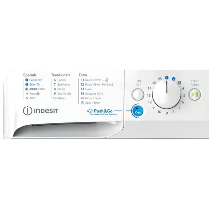 Indesit BWE 101496X WV UK Freestanding 10kg 1400rpm Washing Machine - White