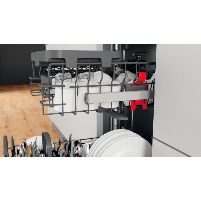 Whirlpool WSIC3M27CUKN Slimline Integrated Dishwasher - Silver