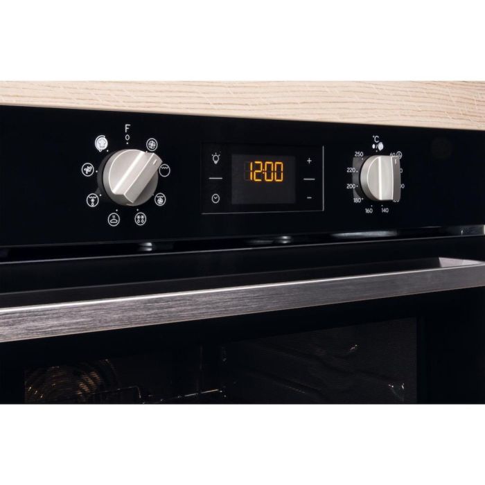 Indesit IFW 6340 BL UK Electric Single Built-In Oven - Black