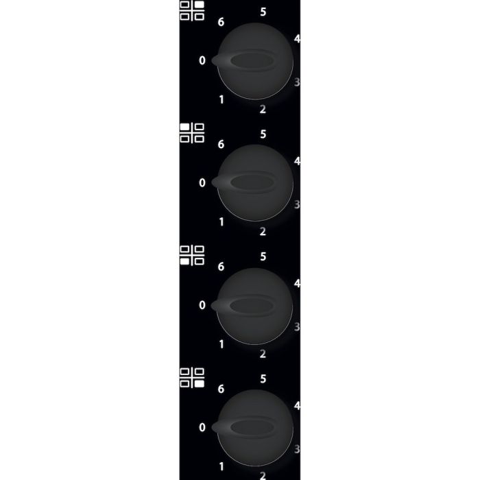 Whirlpool AKM 609 IX Ceramic Hob 4 Zones 60cm - Black