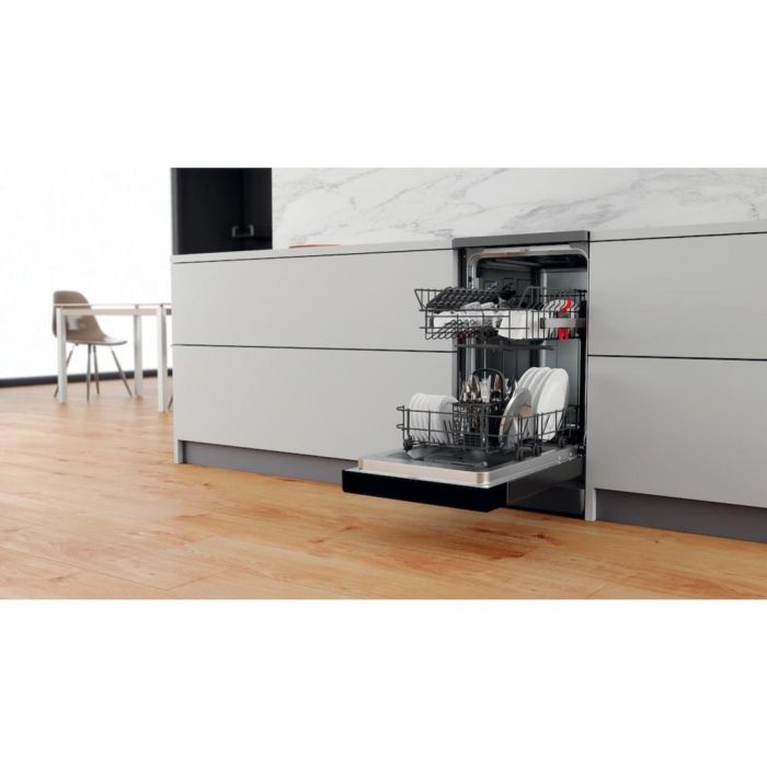 Whirlpool WF9E 2B19 X UK Slimline Freestanding 9 Place Settings Dishwasher - Stainless Steel