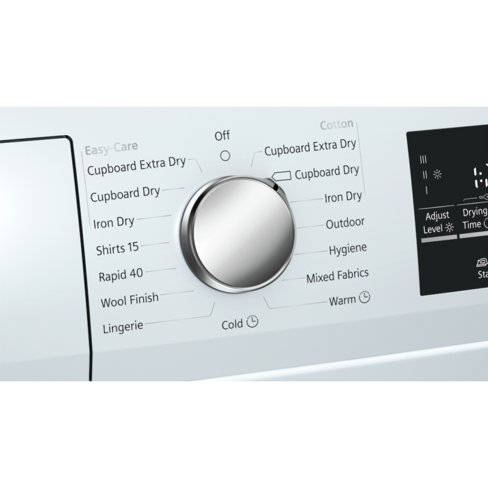 Siemens WT46G491GB, Condenser tumble dryer