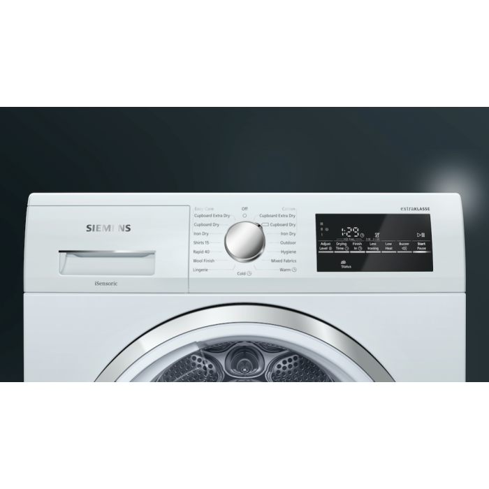 Siemens WT46G491GB, Condenser tumble dryer