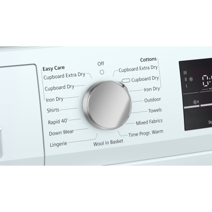 Siemens WT47RT90GB, Heat pump tumble dryer